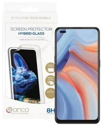 Echtglasfolie für Oppo Reno4 5G (Hartglas Echtglasschutz)