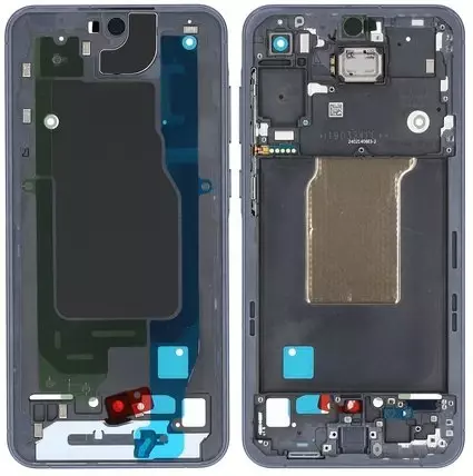 Samsung A556 Galaxy A55 Display Rahmen (Gehäuse) navy blau