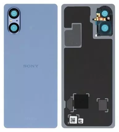 Sony Xperia 5 V Akkudeckel (Rückseite) blau