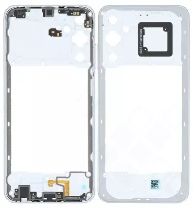 Samsung A057G Galaxy A05s Mittel Gehäuse (Rahmen) silber