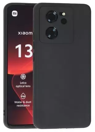 Silikon / TPU Hülle Xiaomi 13T Pro in candy schwarz - Schutzhülle