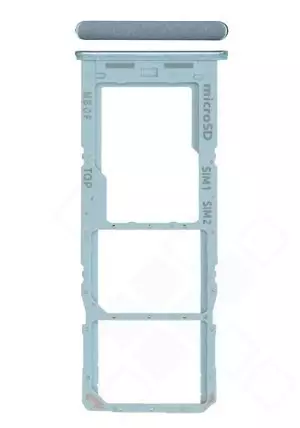 Samsung M236 Galaxy M23 Sim / SD Karten Halter (Halterung) blau