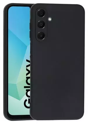 Silikon / TPU Hülle Samsung Galaxy A16 in candy schwarz - Schutzhülle