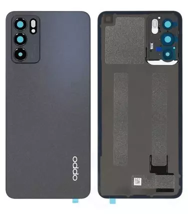 OPPO Reno6 5G Akkudeckel (Rückseite) schwarz