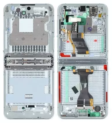 Samsung F731B Galaxy Z Flip5 Display Rahmen (Gehäuse) mint